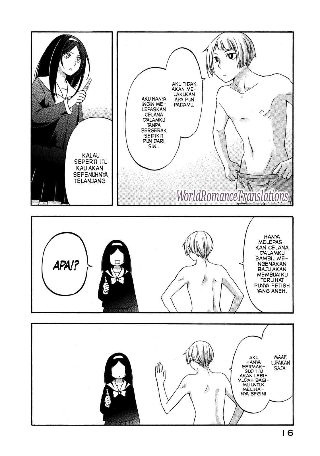 Hanazono and Kazoe’s Bizzare After School Rendezvous Chapter 01 Gambar 15